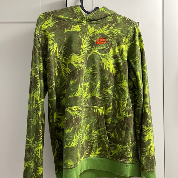 Kids xl green forest Nike hoodie - Picture 1 of 2